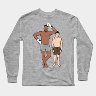 Flyweight and heavyweight champ Long Sleeve T-Shirt